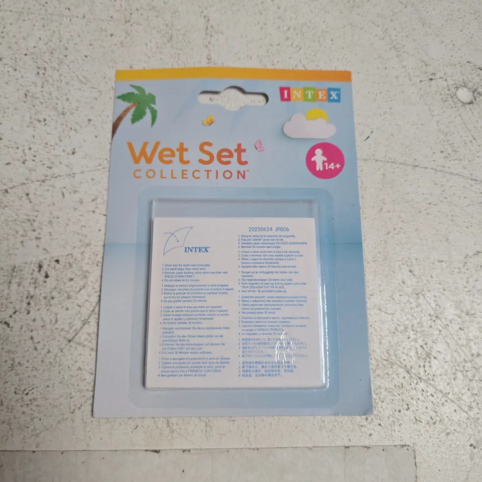 INTEX WET SET COLLECTION – ADHESIVE PATCHES - BOX OF APPROXIMATELY 20