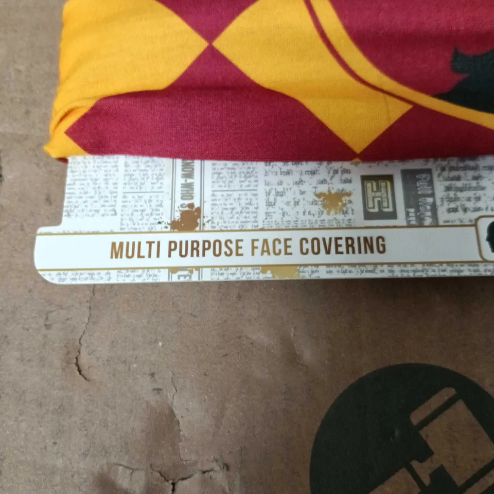 5 X HARRY POTTER WIZARDING WORLD MULTI PURPOSE FACE COVERING "GRYFFINDOR"