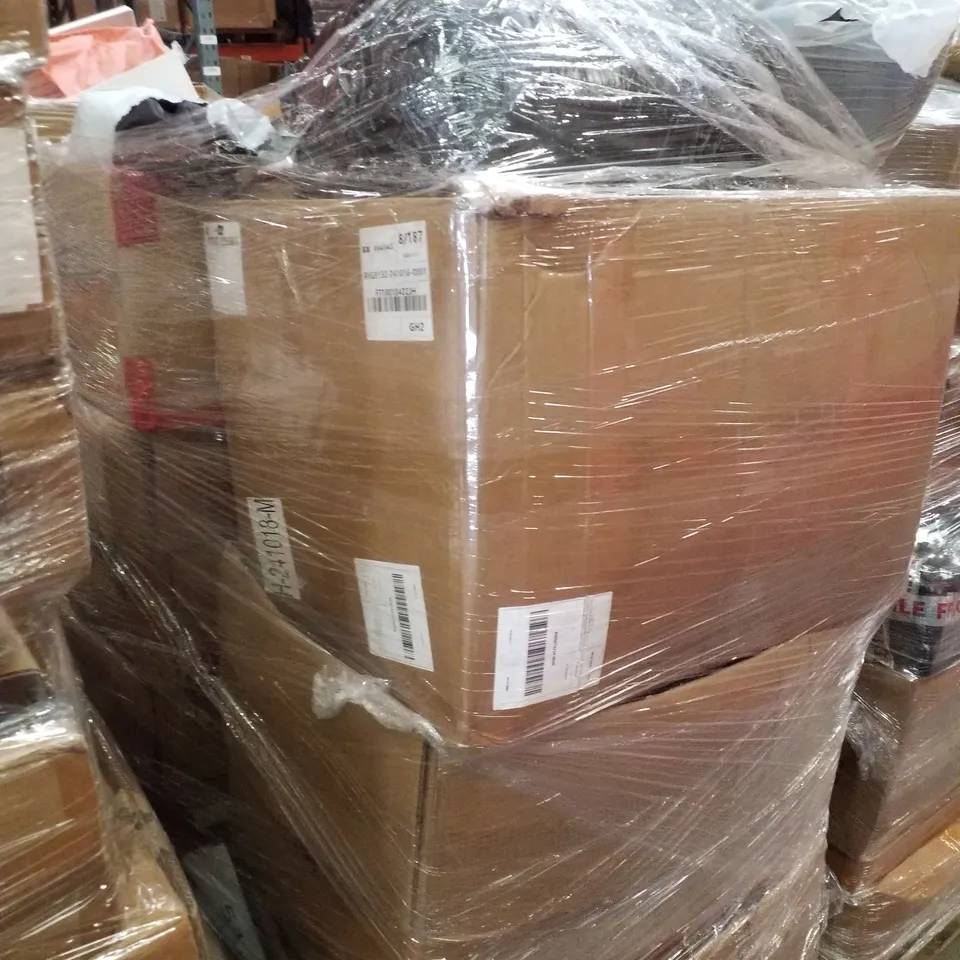PALLET CONTAINING ASSORTED PRODUCTS INCLUDING SUPER CHUNKY COTTON ARM KNITTING & SOFT MINK YARN