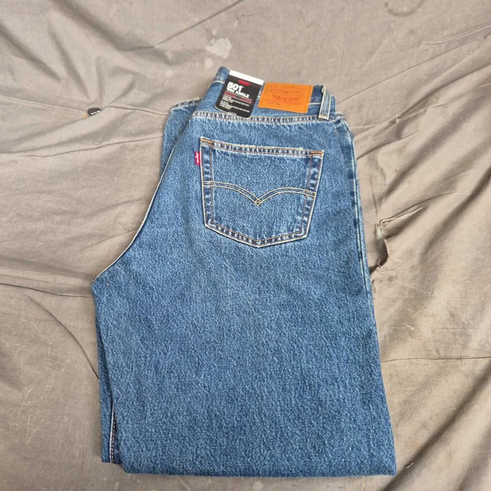LEVI'S 501 JEANS – 90S ANKLE FIT, MID RISE, STRAIGHT LEG 29W 29L