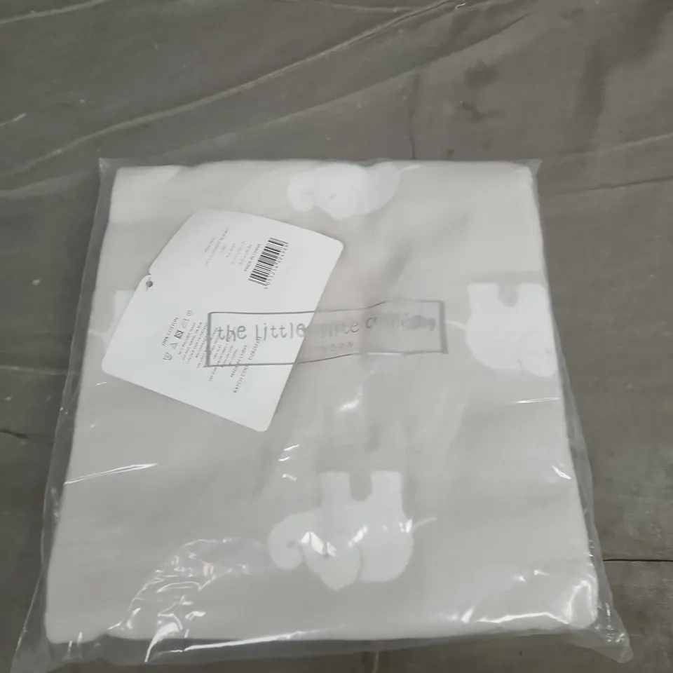 THE LITTLE WHITE COMPANY GREY ELEPHANT BLANKET – 75 X 100 CM, ALL AGES