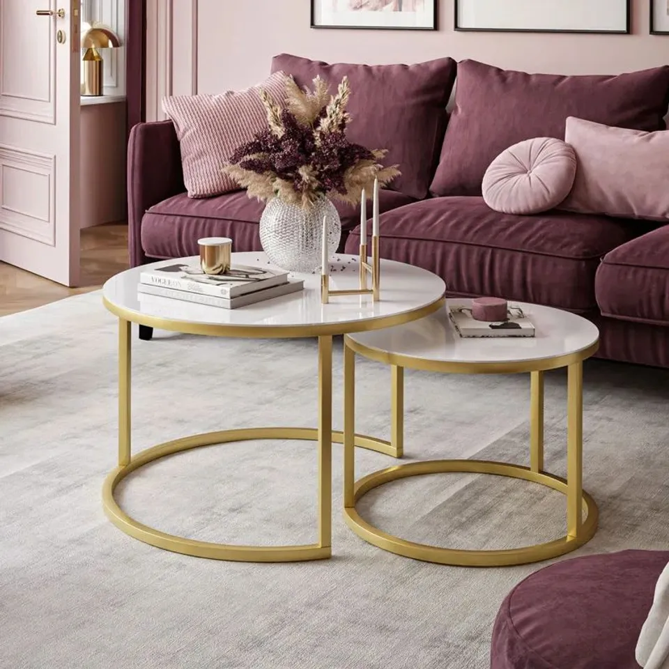 BOXED ENGLEVALE FRAME COFFEE TABLE (1 BOX)