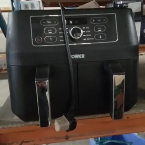 BOXED TOWER 8L DUAL BASKET AIR FRYER