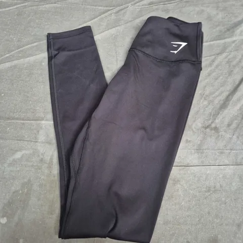 GYMSHARK WOMENS BOTTOMS IN BLACK - SMALL