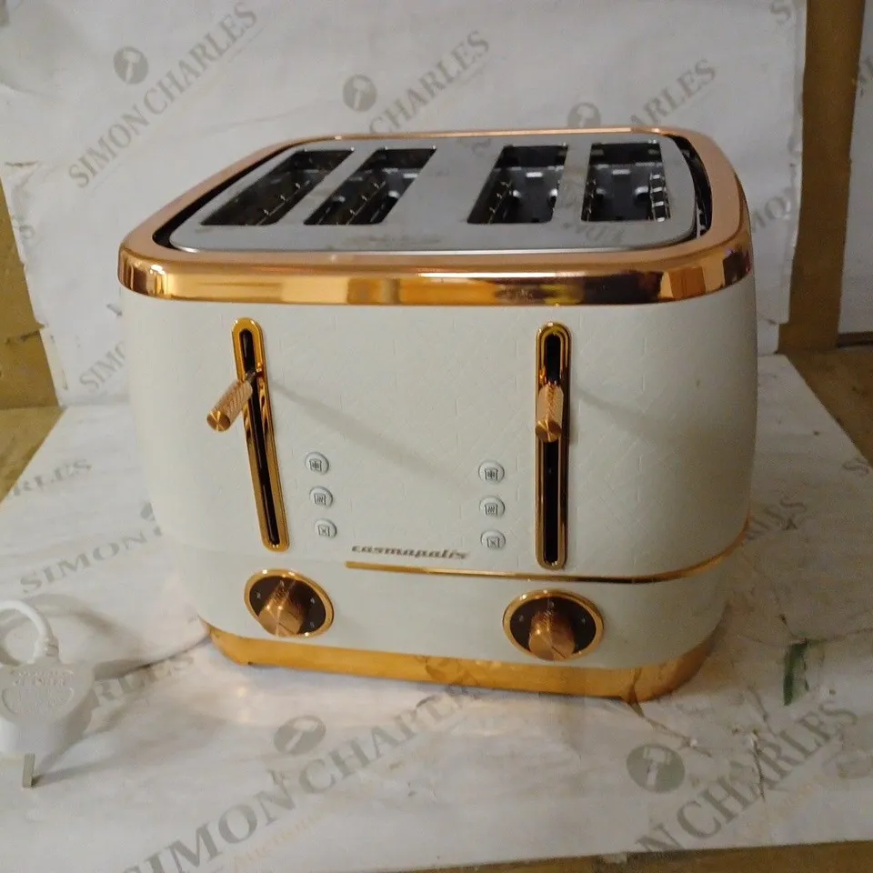 BEKO COSMOPOLIS 4 SLICE TOASTER
