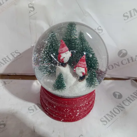 SANTA EXPRESS CHRISTMAS CHARACTER MUSICAL WATER SPINNER - GONK