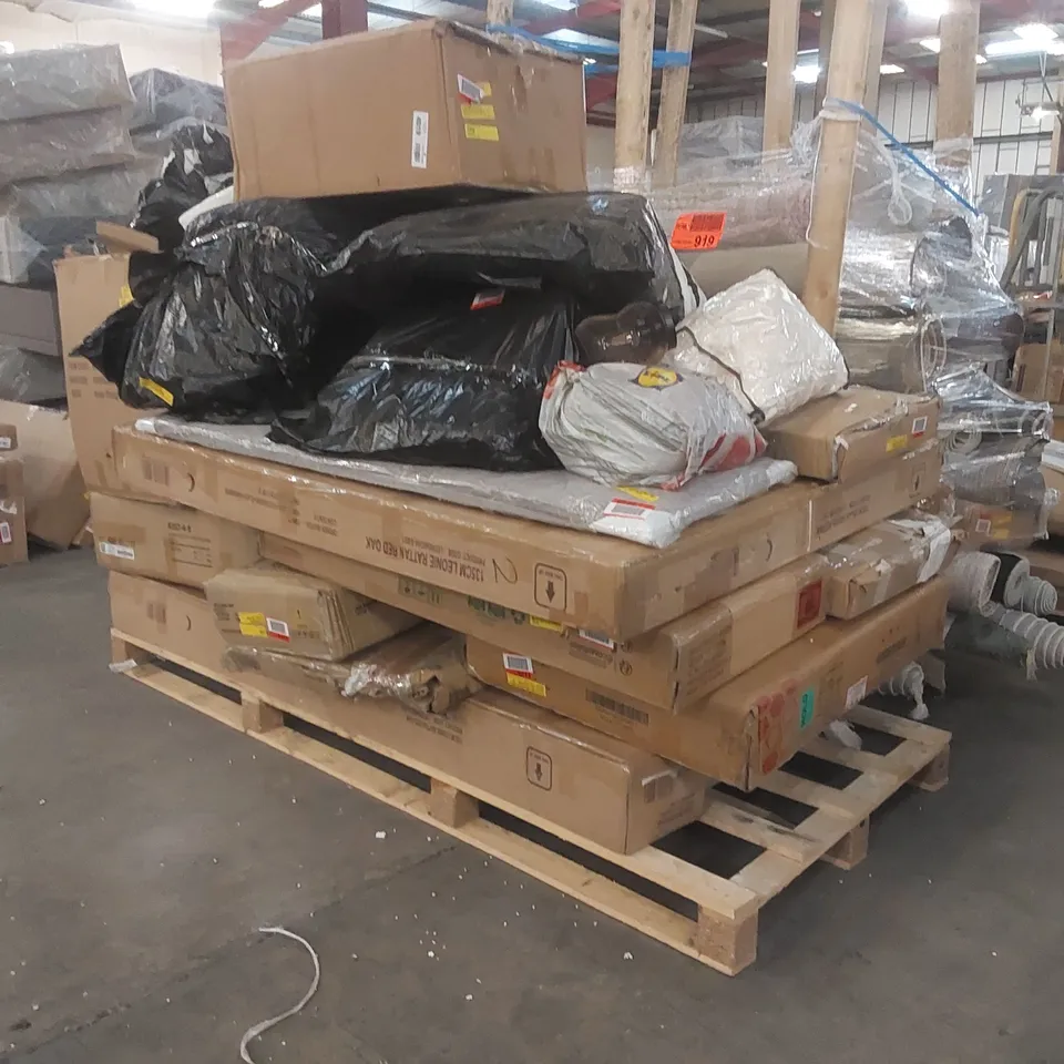 PALLET CONTAINING A VERY LARGE QUANTITY OF ASSORTED FURNITURE PARTS ECT