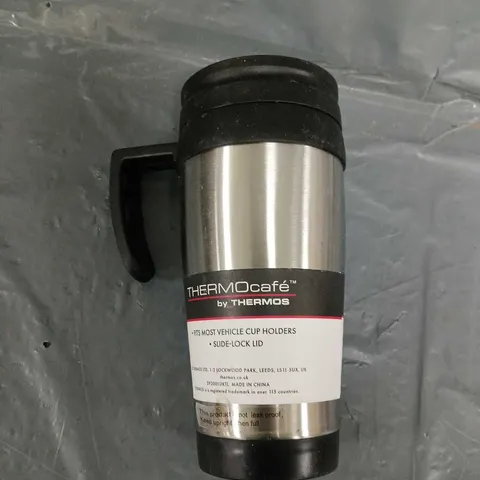 THERMOCAFE STAINLESS STEEL INSULATED TRAVEL MUG 400ML 