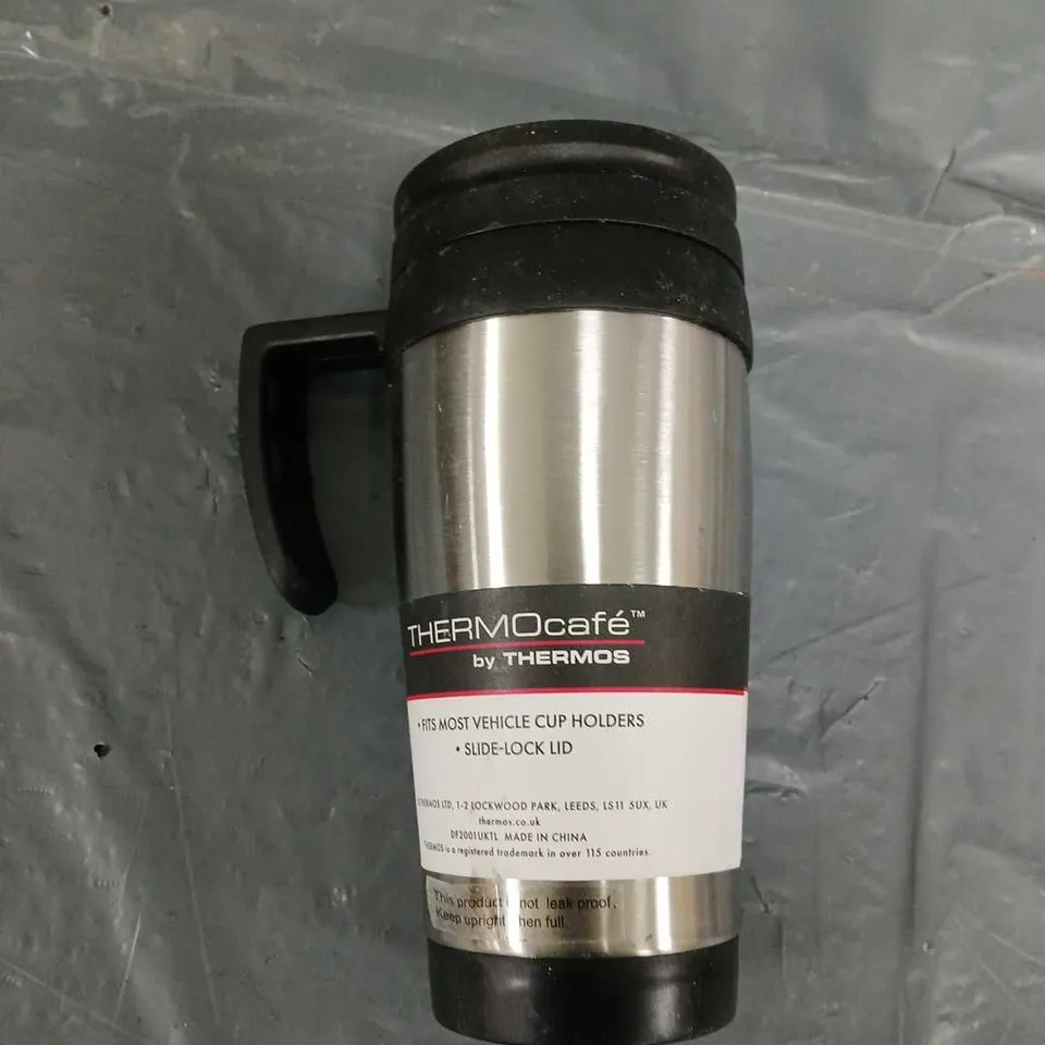 THERMOCAFE STAINLESS STEEL INSULATED TRAVEL MUG 400ML 