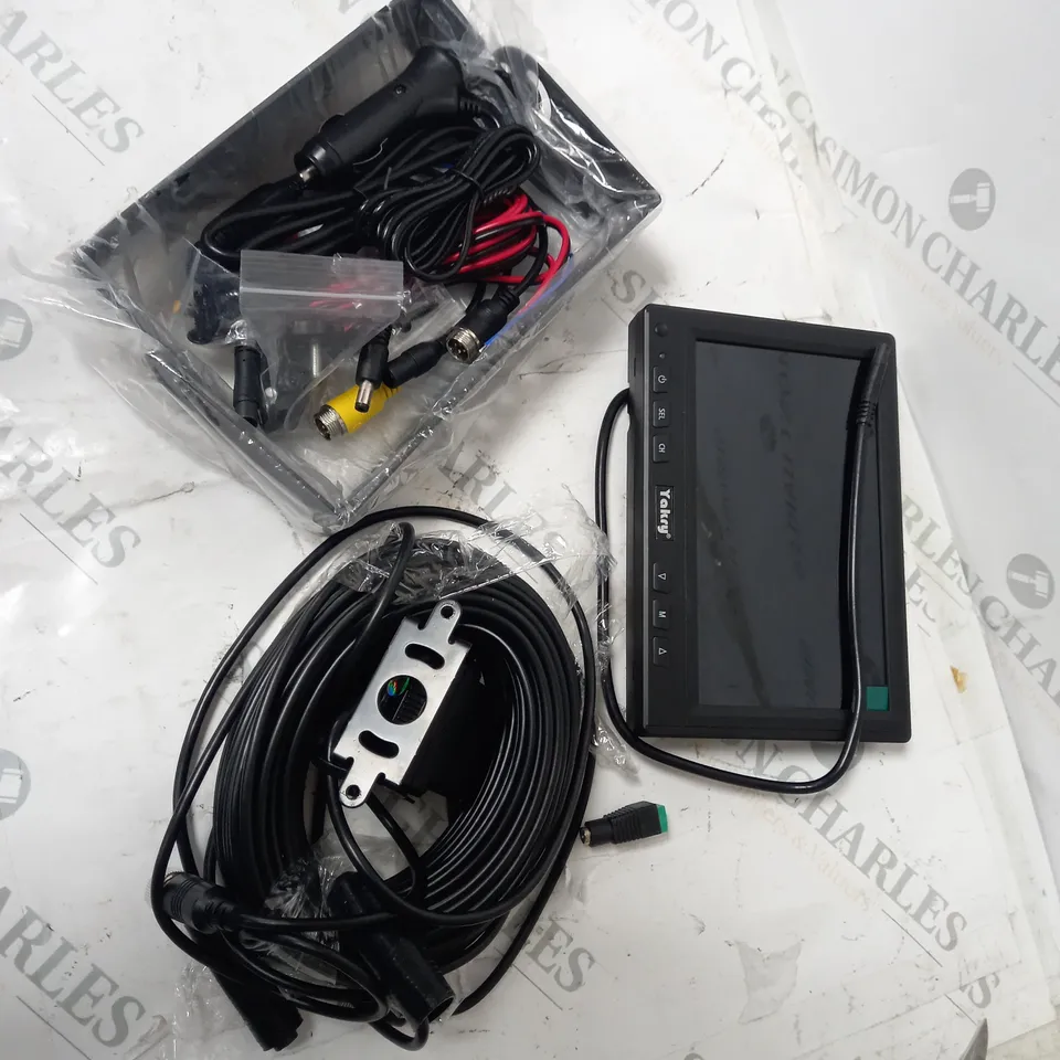YAKRY VEHICLE REAR VIEW MONITOR SYSTEM KIT CAMERA