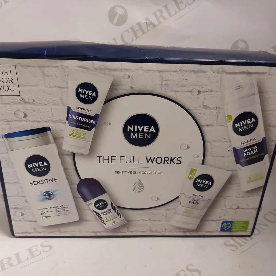 NIVEA MEN `THE FULL WORKS` GIFT SET