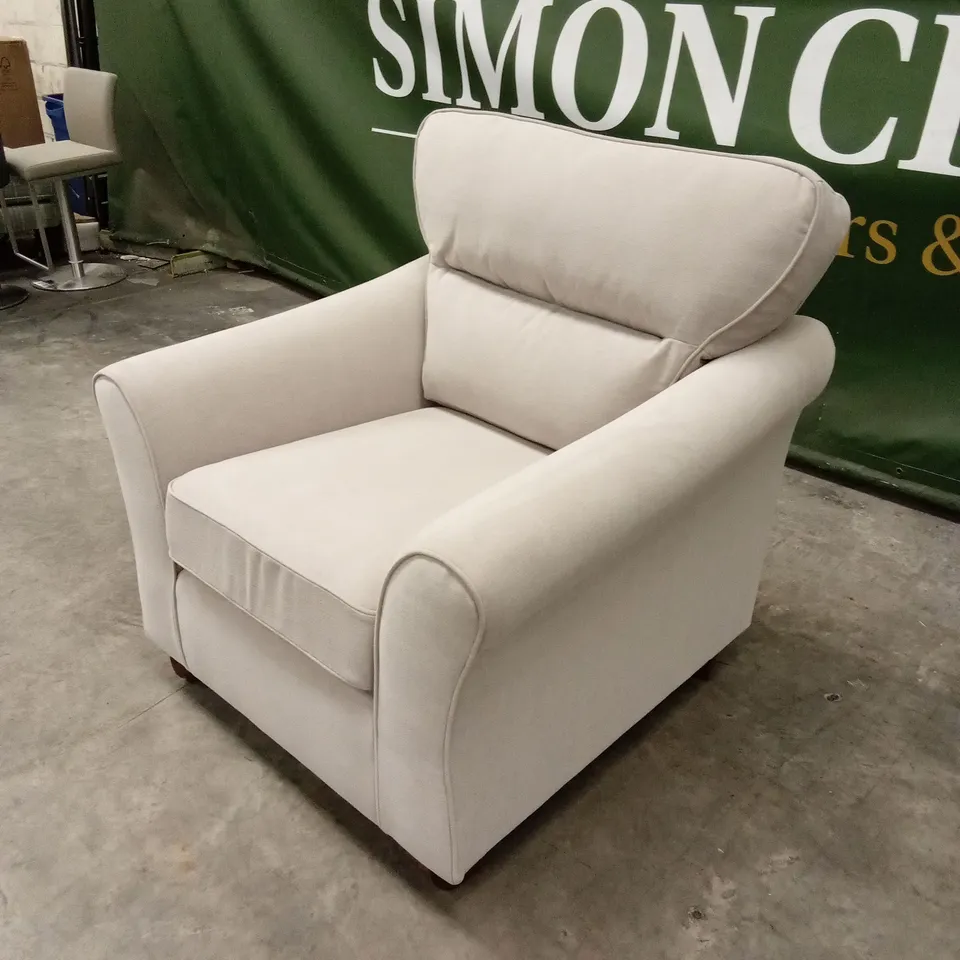 DESIGNER PEYTON FABRIC ARMCHAIR