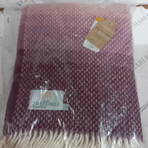 TRUDIE OLIVER TWEEDMILL BLANKET