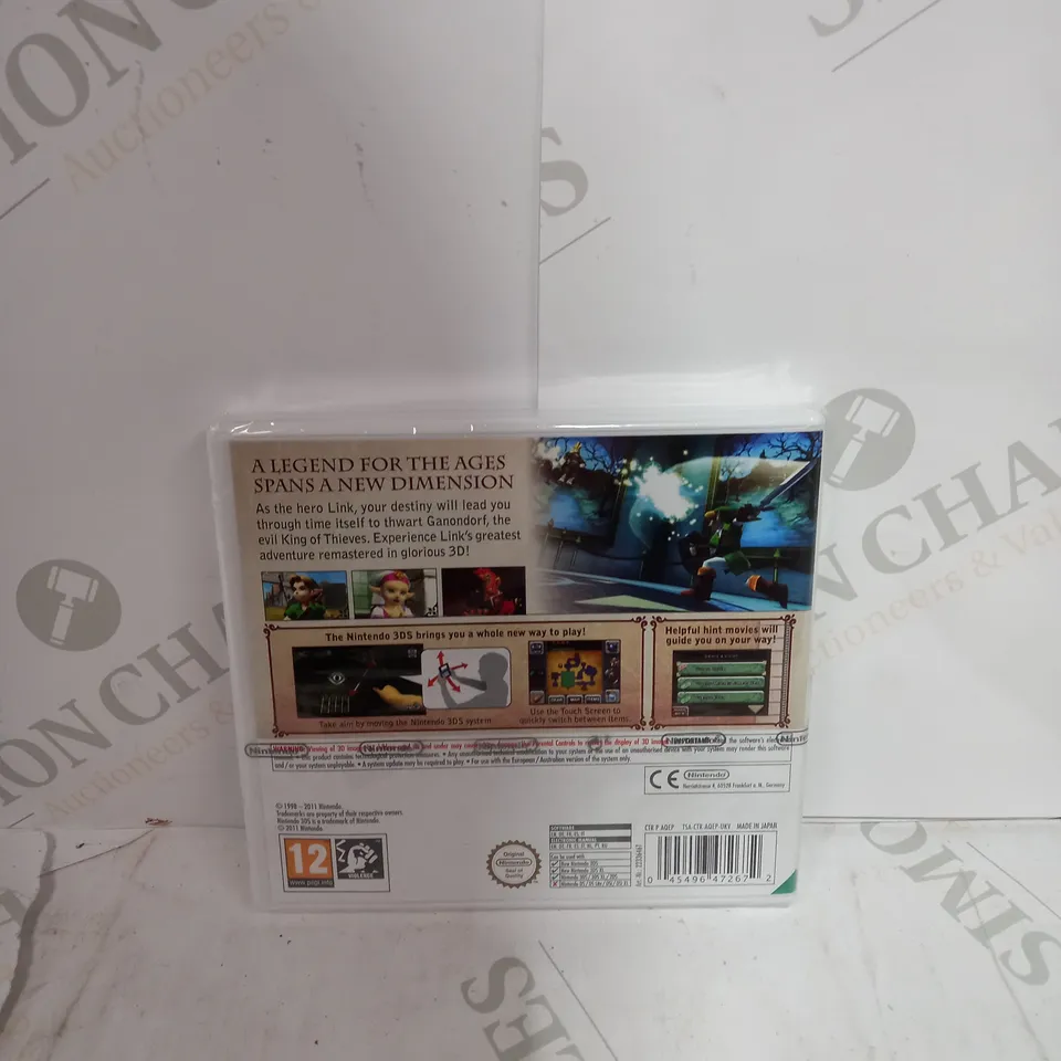 SEALED THE LEGEND OF ZELDA OCARINA OF TIME 3D FOR NINTENDO 3DS