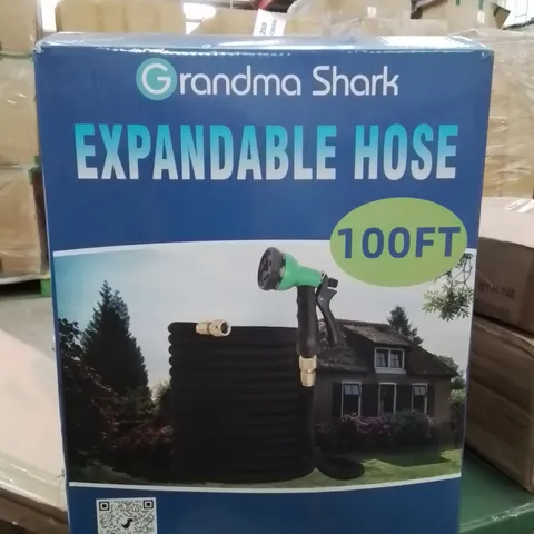 BOXED GRANDMA SHARK 100FT EXPANDABLE HOSE