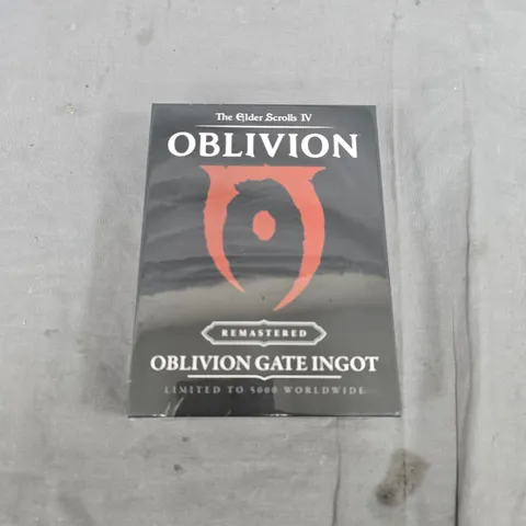 BOXED AND SEALED ELDER SCROLLS IV OBLIVION GATES INGOT