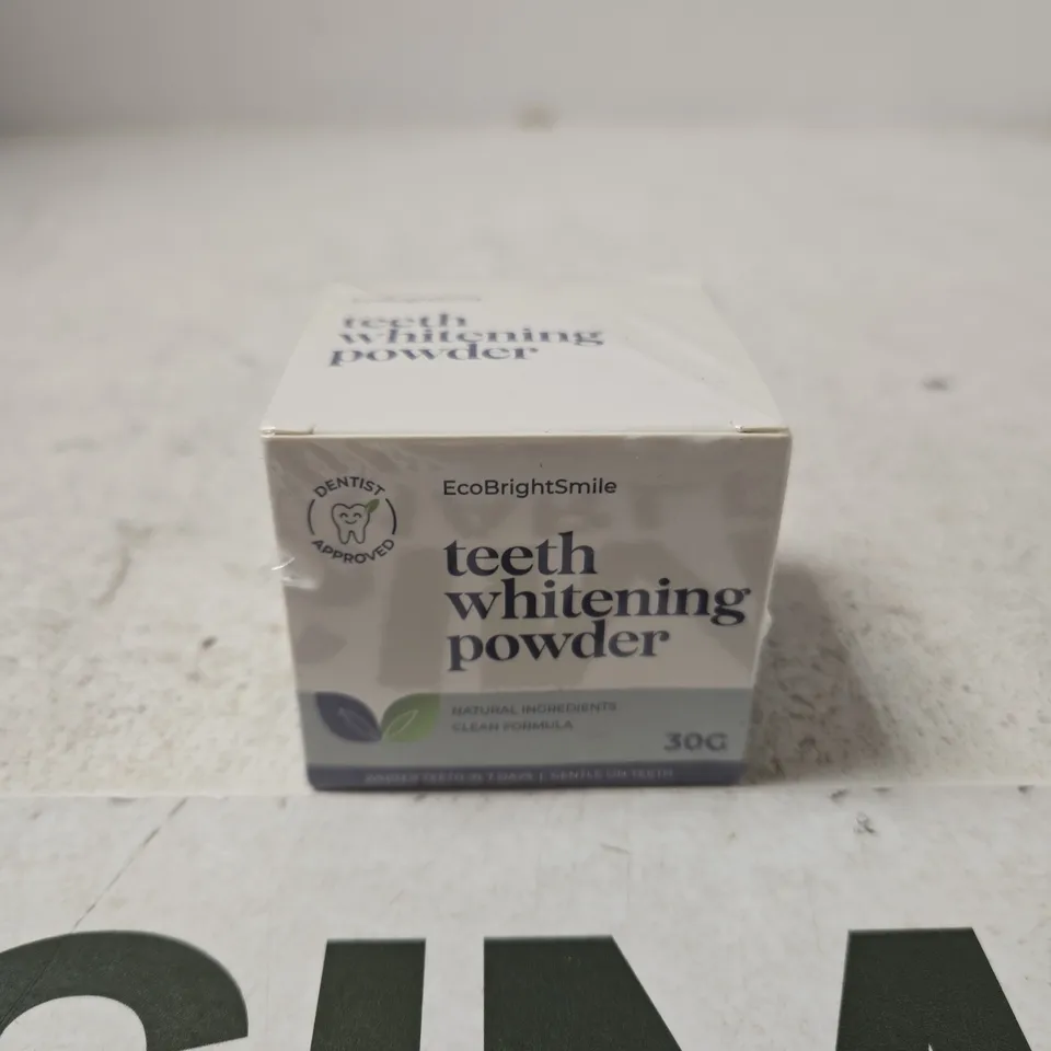 ECOBRIGHTSMILE TEETH WHITENING POWDER – 30G