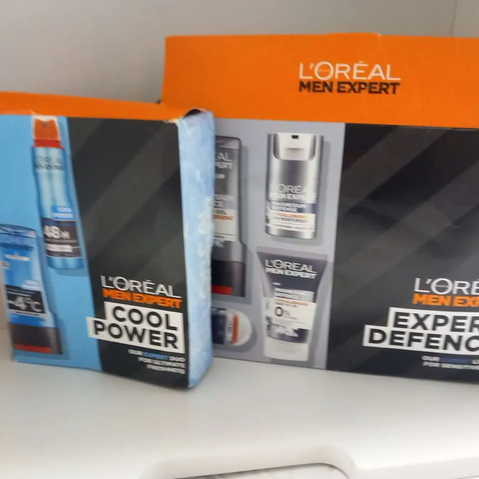 TWO ASSORTED L'OREAL PRODUCTS TO INCLUDE;  COOL POWER AND EXPERT DEFENCE