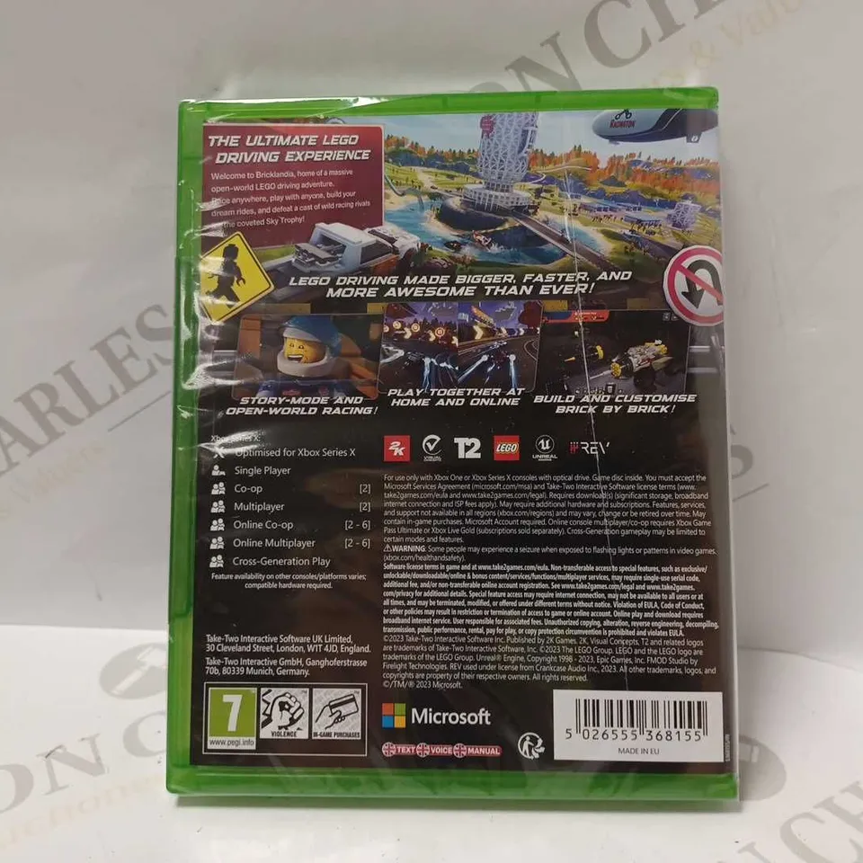 SEALED LEGO 2K DRIVE (XBOX SERIES X)