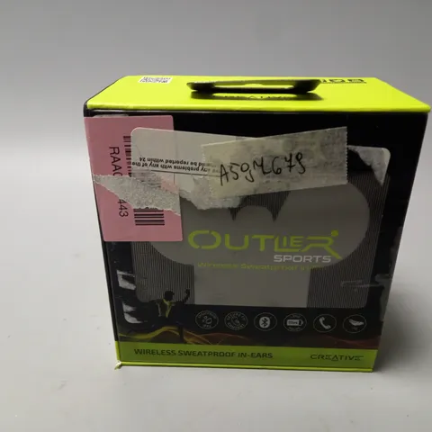 BOXED OUTLIER SPORTS EARPHONES