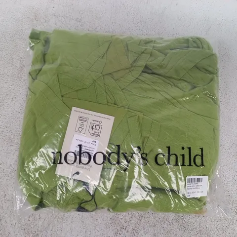 BAGGED NOBODY'S CHILD MANDY MIDI DRESS IN GREEN SIZE UK 14