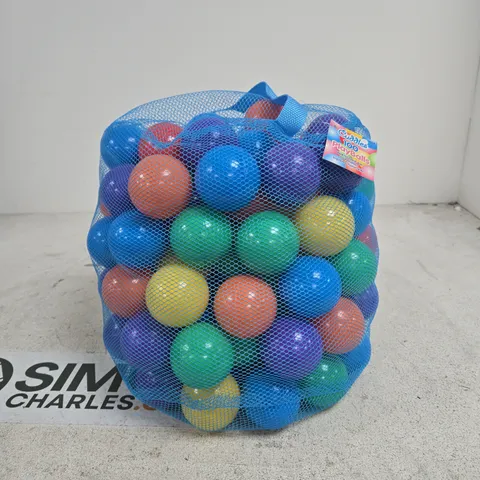 CUDDLES TOY 100 PLAY BALLS MULTI COLOURED