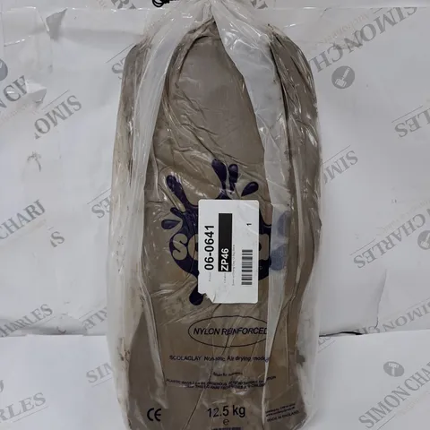 SCOLA AIR DRYING CLAY 12.5KG STONE