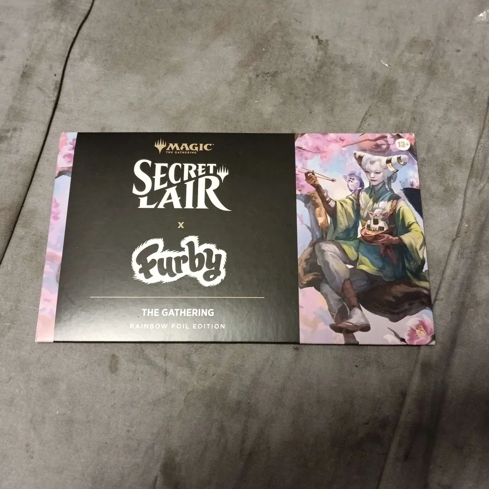 SEALED MAGIC THE GATHERING SECRET LAIR X FURBY RAINBOW FOIL EDITION 