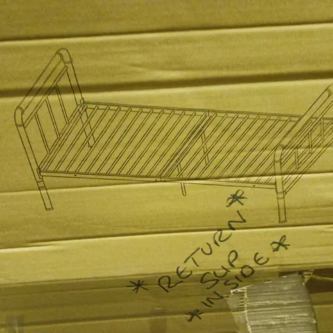 FREDDIE METAL BEDFRAME TEAL SINGLE