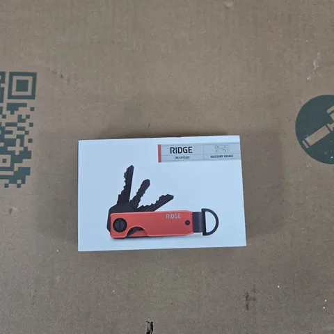RIDGE THE KEYCASE BASECAMP ORANGE KEY ORGANIZER