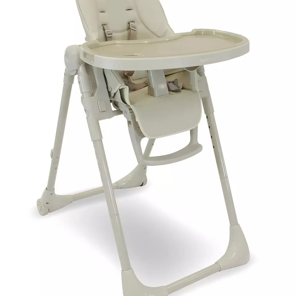 MY BABIIE OATMEAL LUXE HIGHCHAIR BIRTH-15KG -  COLLECTION ONLY