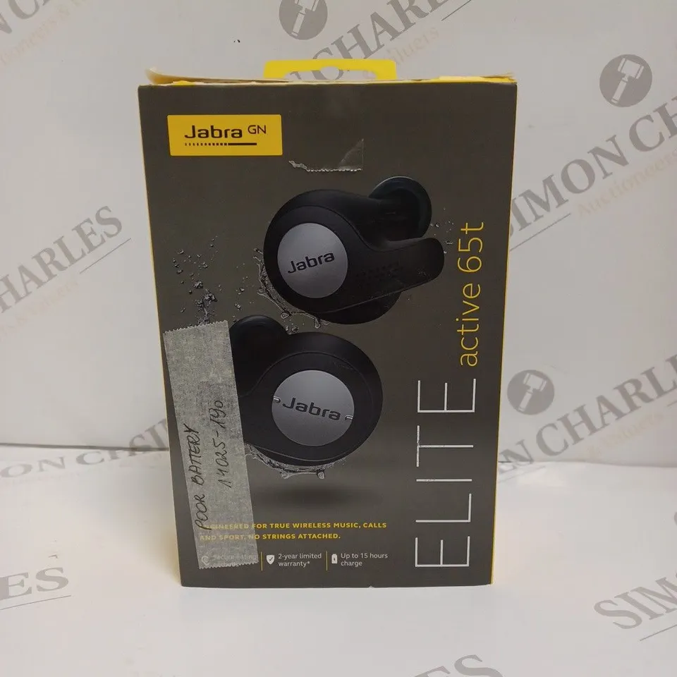 BOXED JABRA ELITE ACTIVE 65T EARBUDS