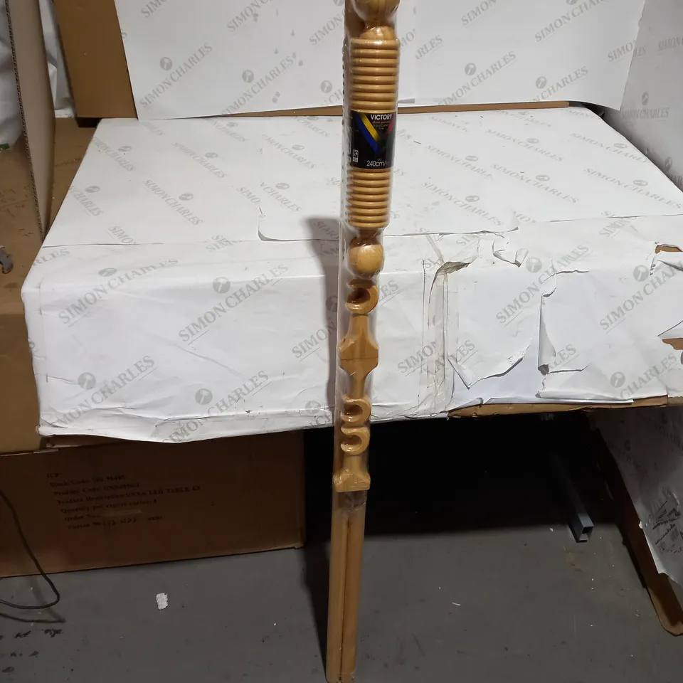 WOODEN CURTAIN POLE COLLECTION ONLY 