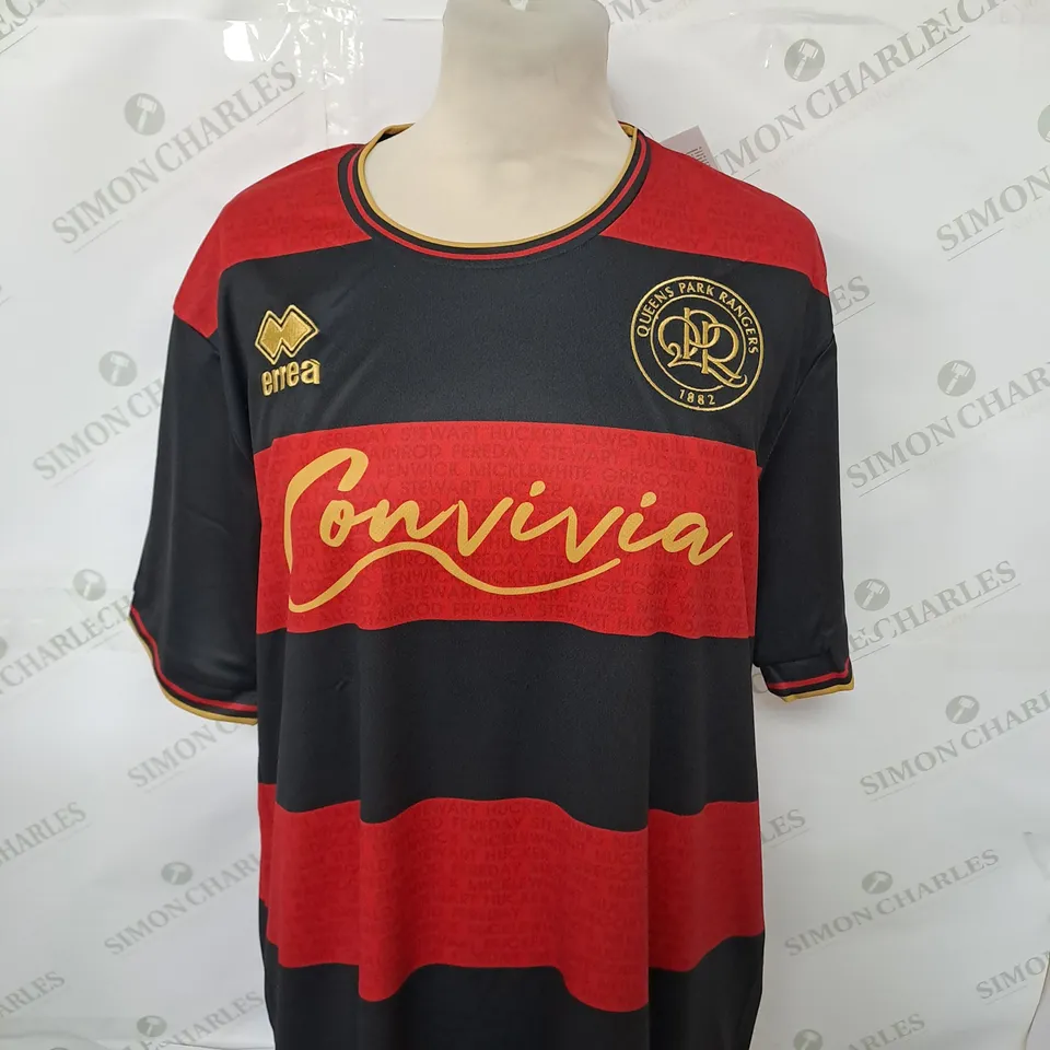 BOXED QUEENS PARK RANGERS SPECIAL EDITION AWAY SHIRT SIZE L 