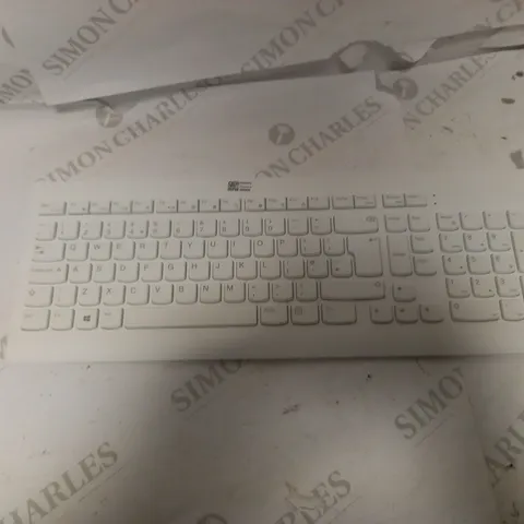 LENOVO WHITE WIRELESS KEYBOARD