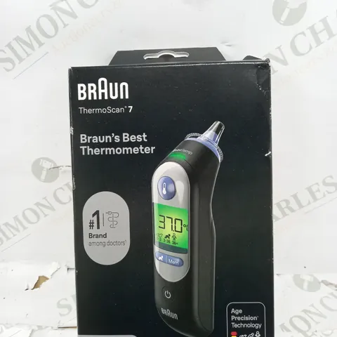 BRAUN THERMOSCAN 7 EAR THERMOMETER