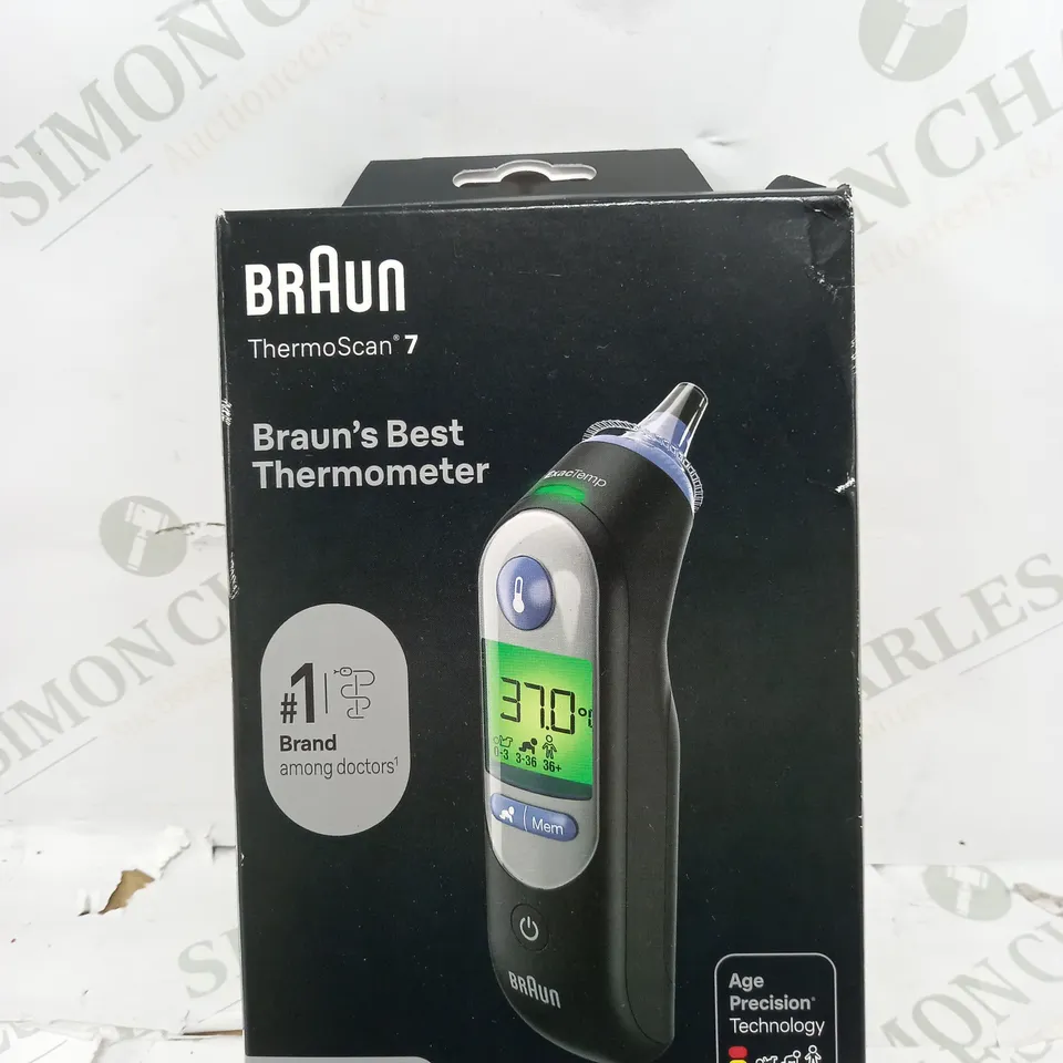 BRAUN THERMOSCAN 7 EAR THERMOMETER