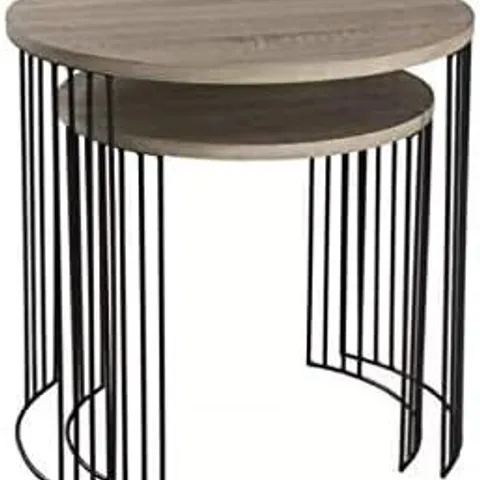 BOXED MANUFACTURED WOOD BEDSIDE TABLE