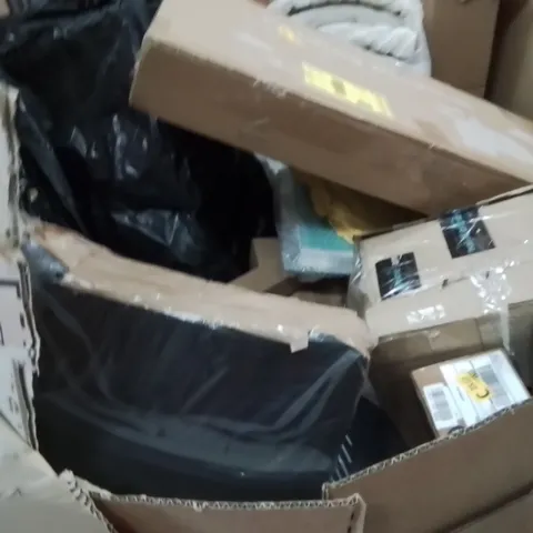 PALLET OF ASSORTED HOUSEHOLD GOODS AND PRODUCTS TO INCLUDE;PLAYMAT,CUSHIONS,RUG