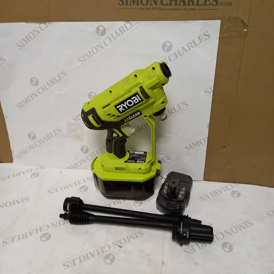 RYOBI 18V ONE+ CORDLESS EZCLEAN POWER WASHER