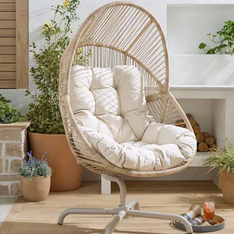 VIENNA OPEN WEAVE EGG CHAIR