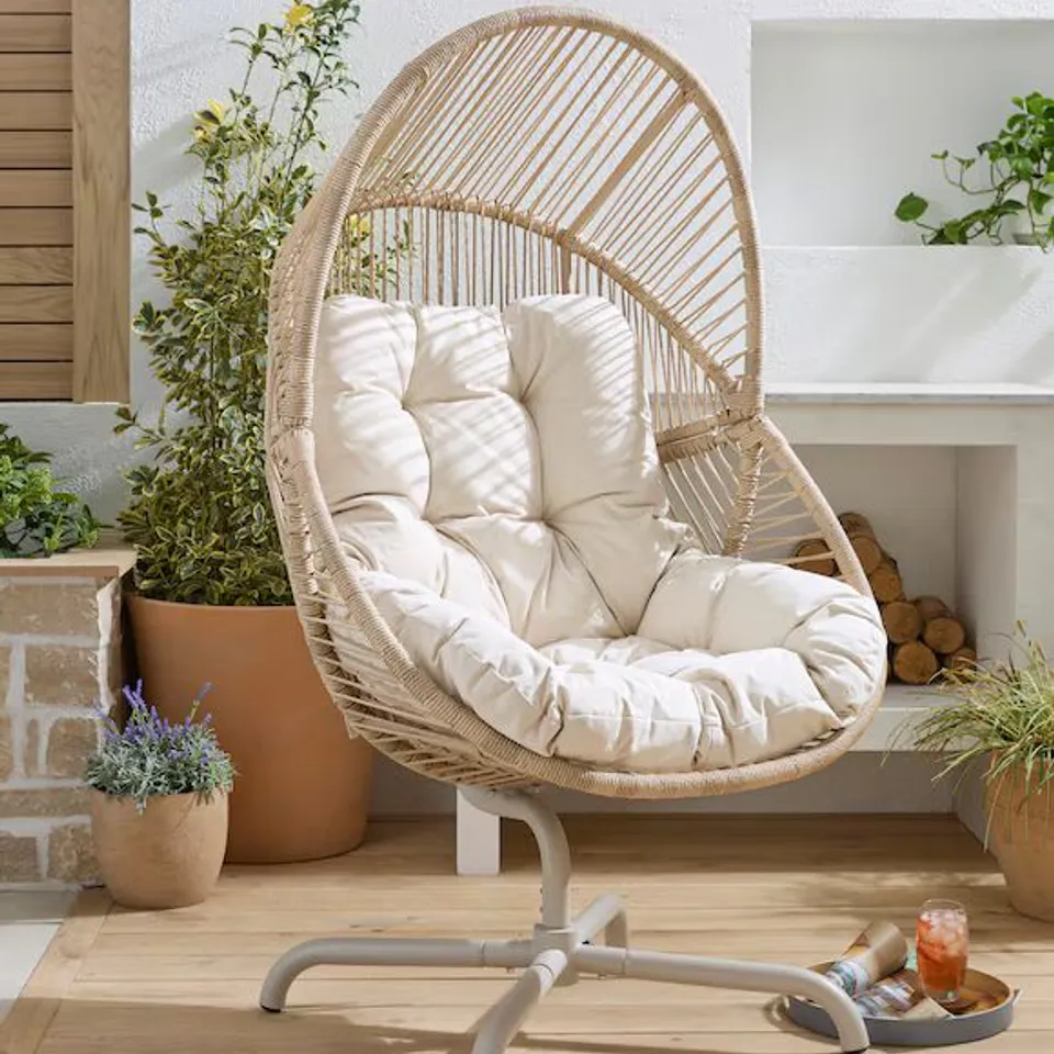 VIENNA OPEN WEAVE EGG CHAIR
