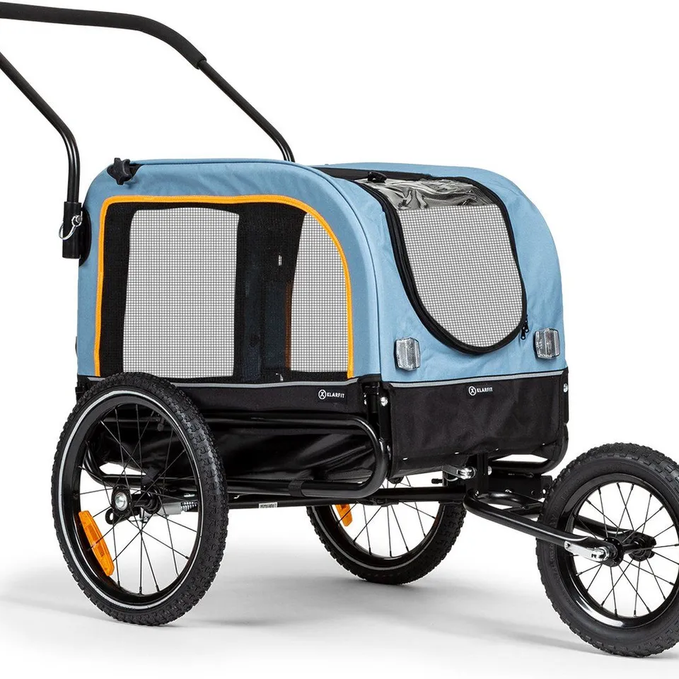 BOXED KLARFIT CORGI 2-IN-1 DOG TRAILER