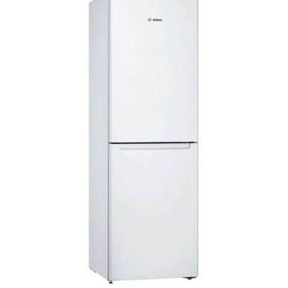 BOXED BOSCH SERIES 2 FREE-STANDING FRIDGE-FREEZER WITH FREEZER AT BOTTOM