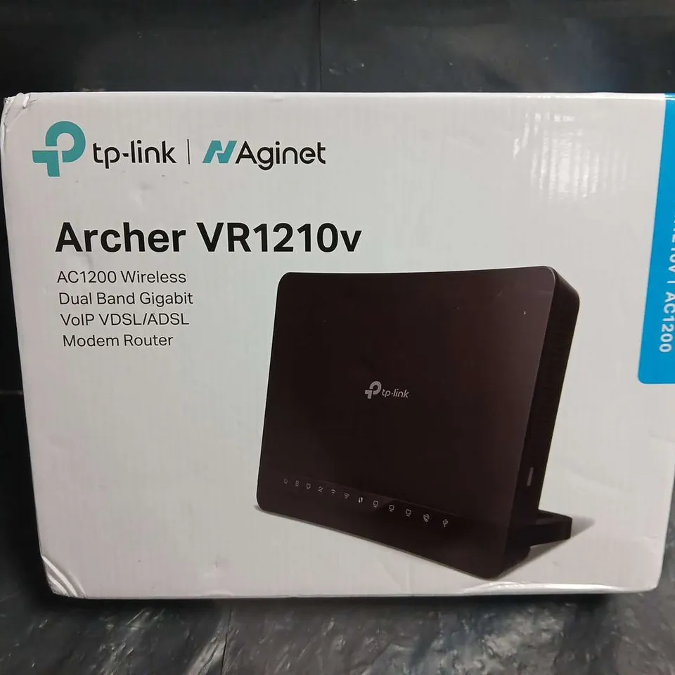 TP-LINK ARCHER VR1210V MODEM ROUTER (AC1200) – BOXED