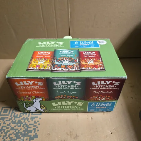 LILY'S KITCHEN DOG FOOD SET: 6 WORLD DISHES PACK 