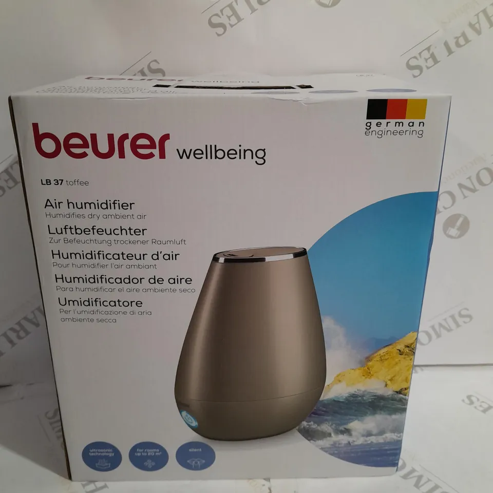 BOXED BEURER WELLBEING AIR HUMIDIFIER 