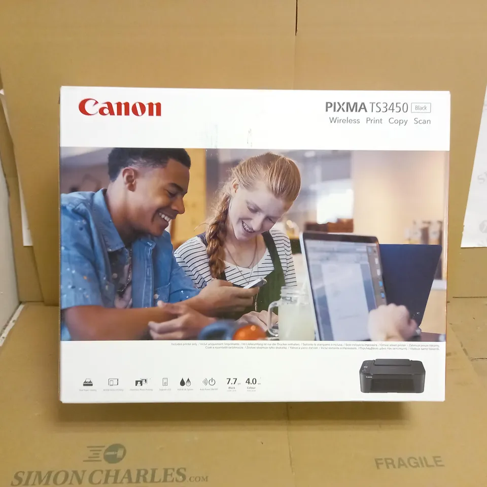 CANON PIXMA TS3450 PRINTER & SCANNER