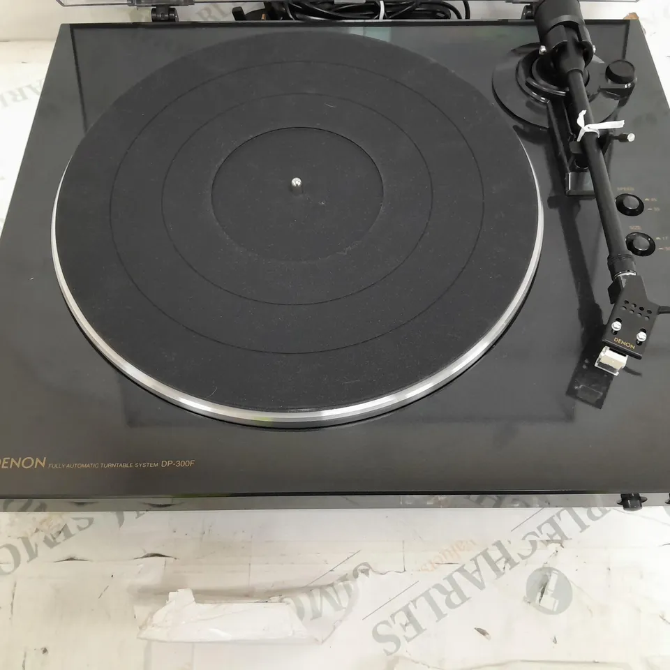 BOXED DENON DP-300F TURNTABLE 