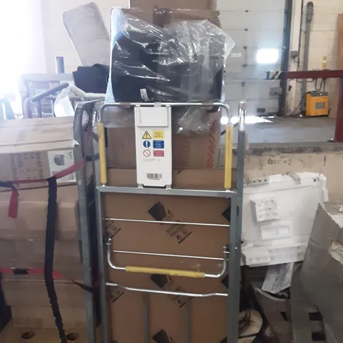 3 CAGES OF ASSORTED PRODUCTS INCLUDING VELDEAU CERAMIC BASIN, ONYPILY BATHROOM SHOWER TAP SYSTEM, BELGRAVIA DINING CHAIR, FRGO FOAM LUMBAR SUPPORT CUSHION, WOLFWISE BEACH TENT   